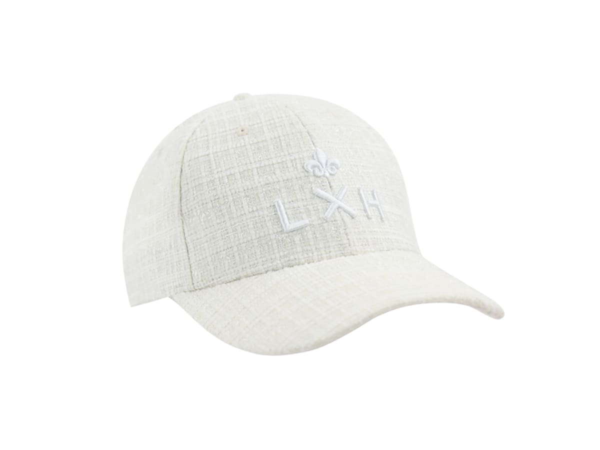Casquette Tweed Blanc Crème LXH Milan Tweed 7