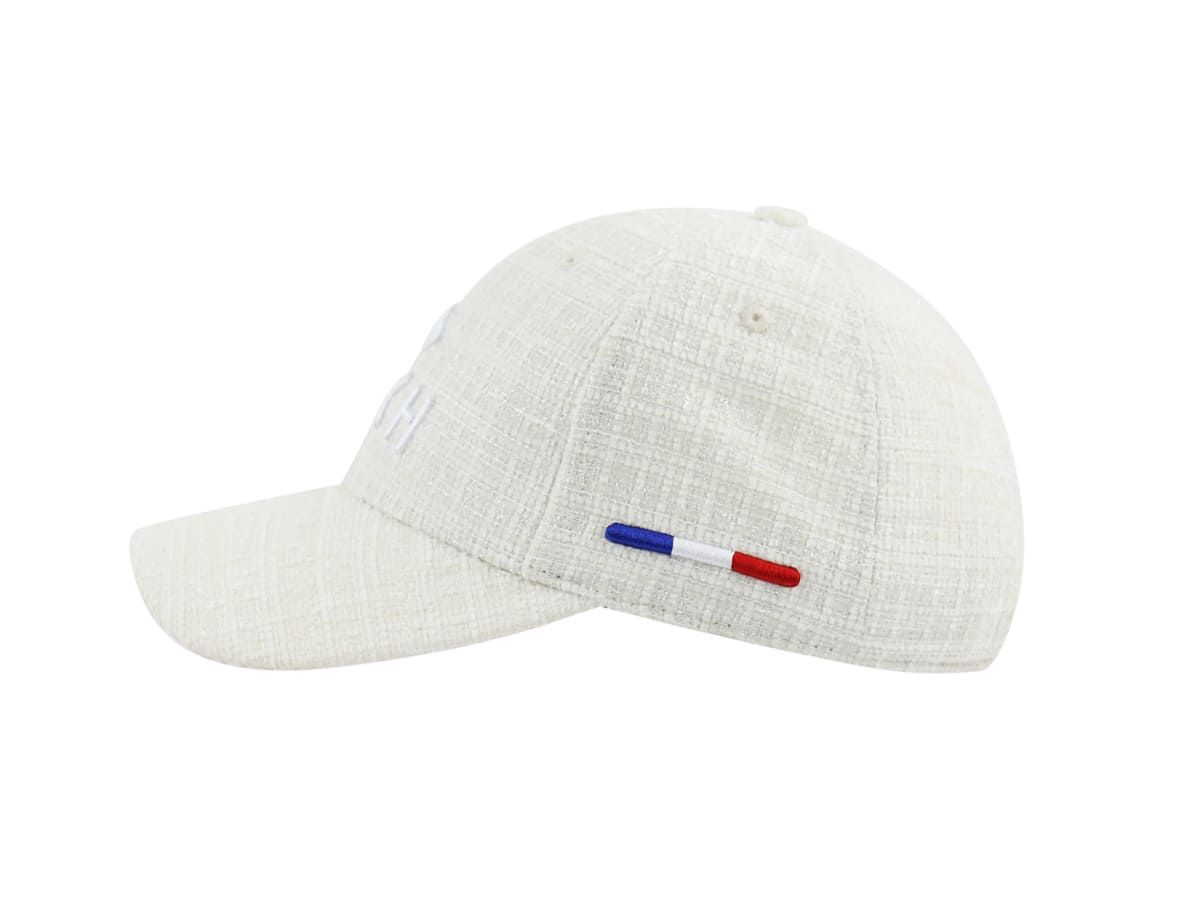 Casquette Tweed Blanc Crème LXH Milan Tweed 2