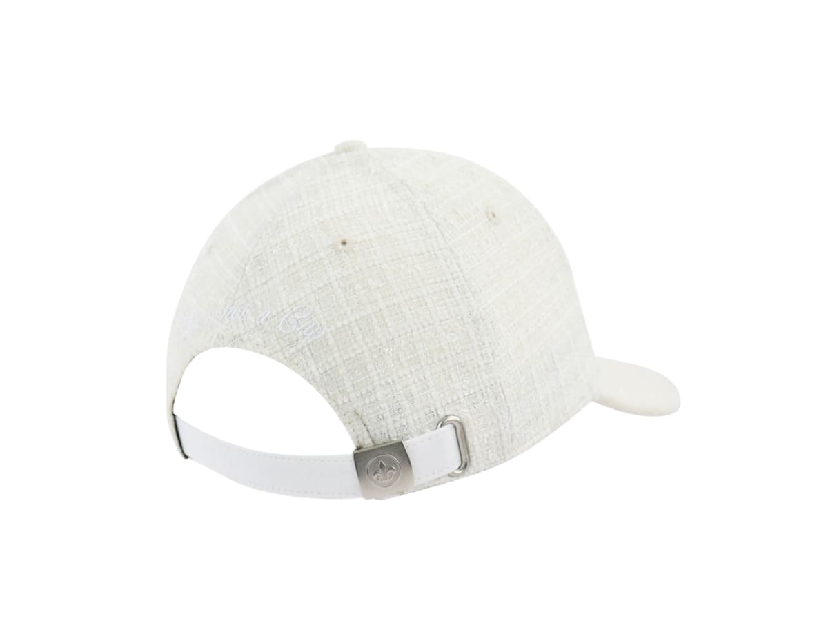 Casquette Tweed Blanc Crème LXH Milan Tweed 5