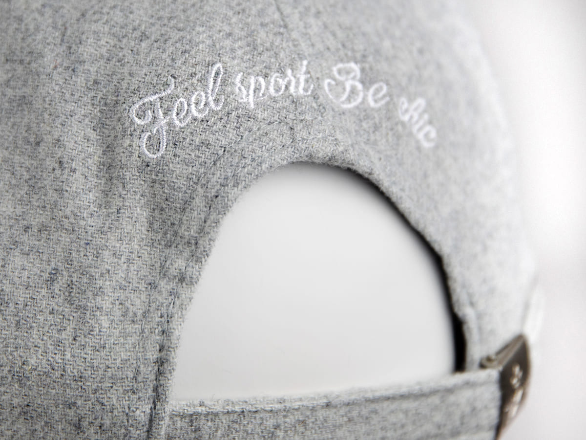 Béret Feutrine Gris Perle LXH Vintage Feutrine 10