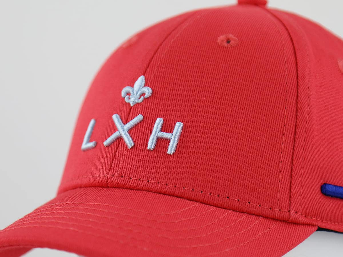 Casquette Bébé Rouge LXH Bébés Coton 8