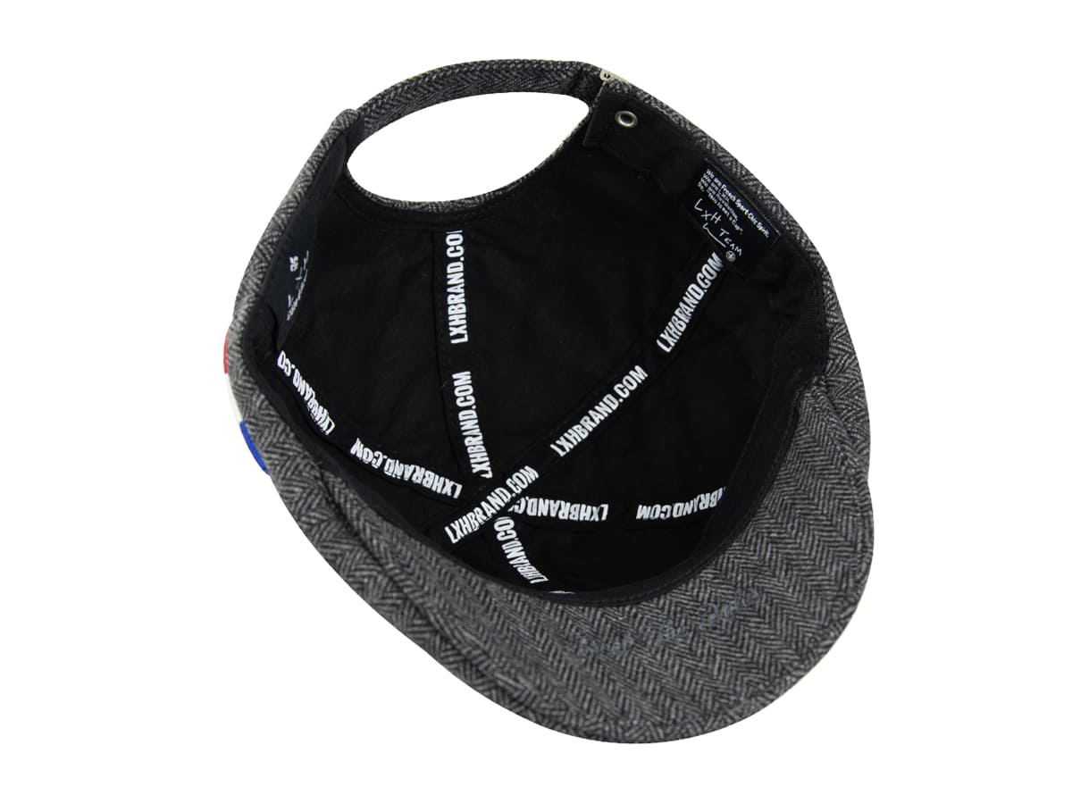 Béret Chevron Gris LXH Brighton Laine 11