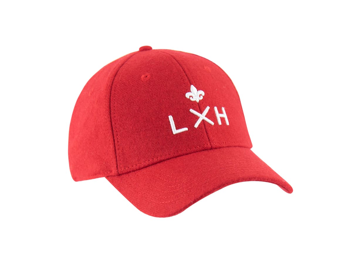 Casquette Feutrine Cerise LXH Megève Feutrine 7