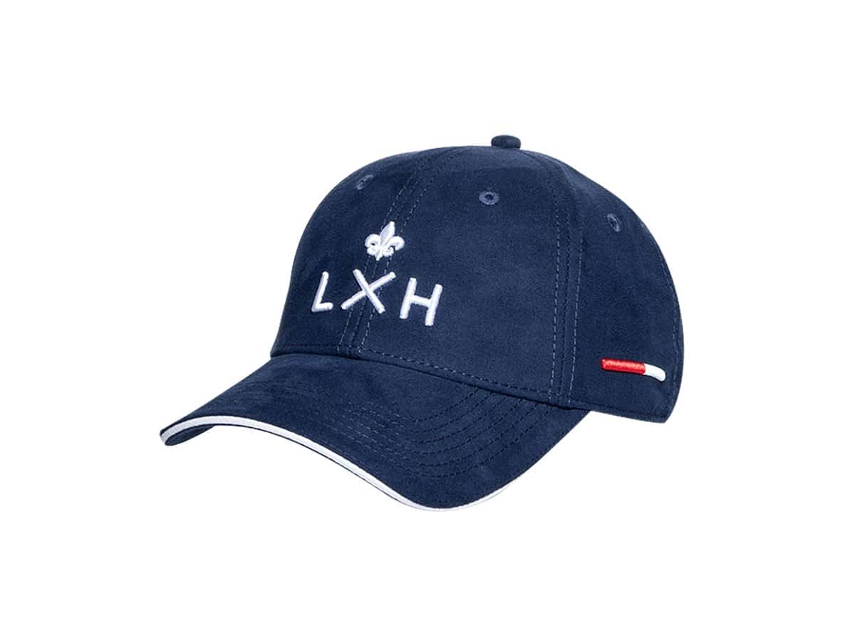 Casquette Suédine Monaco GP Bleu Marine LXH Collaboration Suédine 1