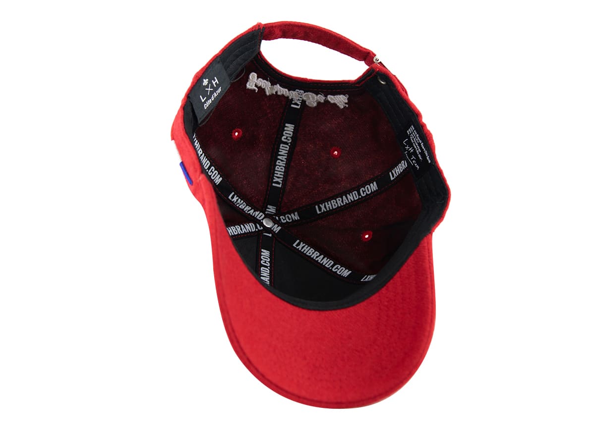 Casquette Feutrine Cerise LXH Megève Feutrine 11