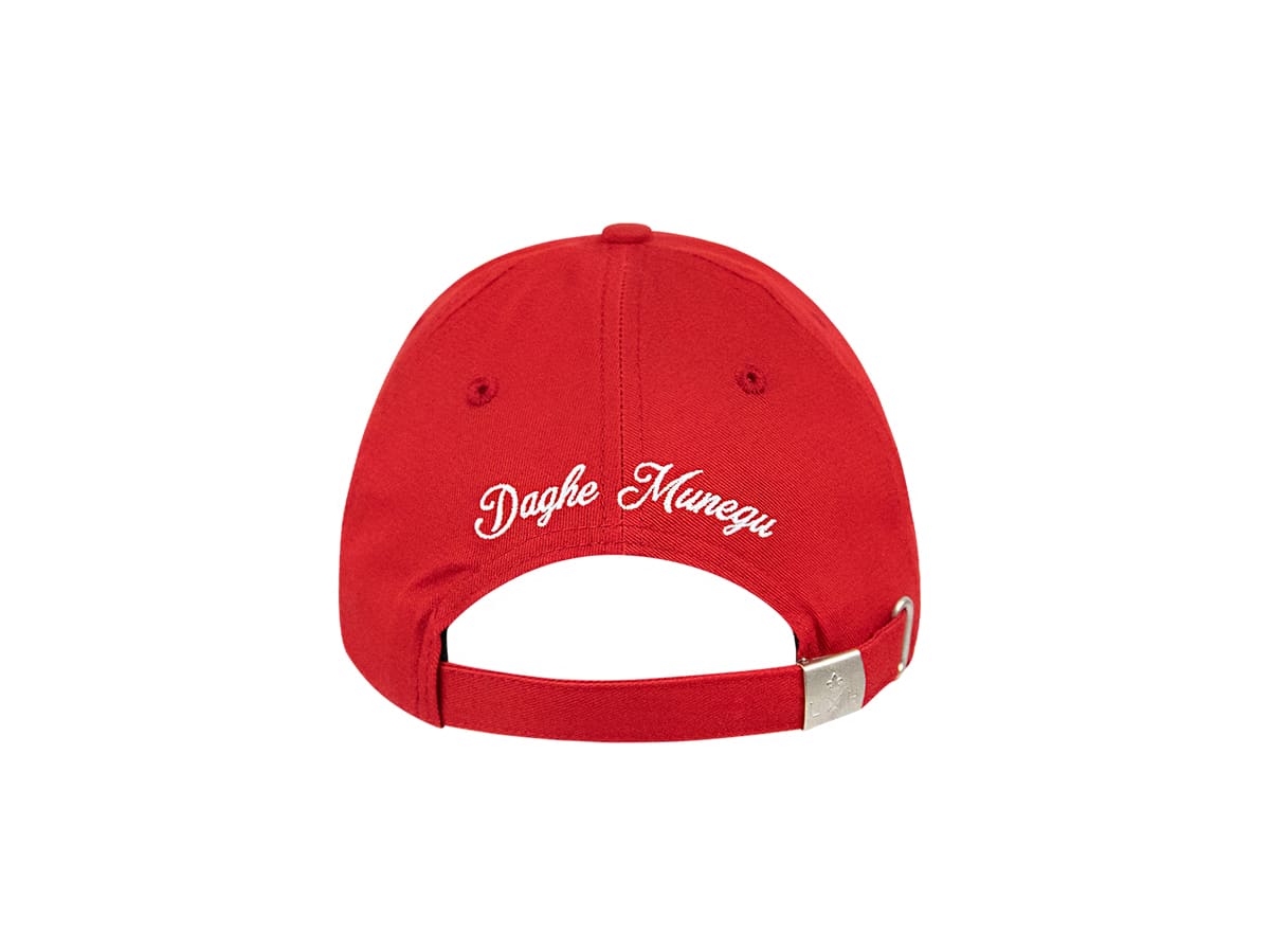 Casquette A.S.Monaco Basket Rouge LXH Collaboration Coton 3