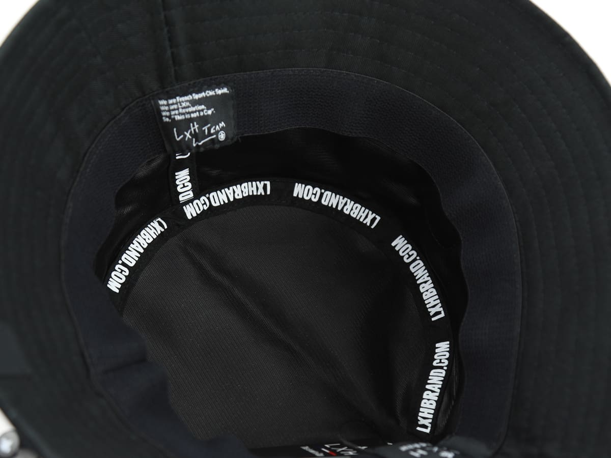 Bob Réglable Coton NoirNoir LXH Biarritz Coton 5
