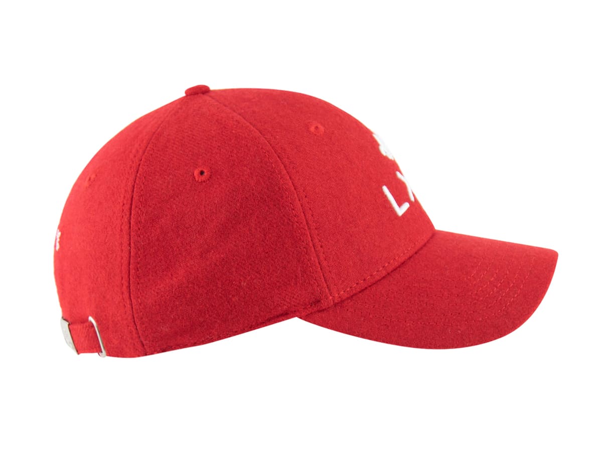 Casquette Feutrine Cerise LXH Megève Feutrine 6