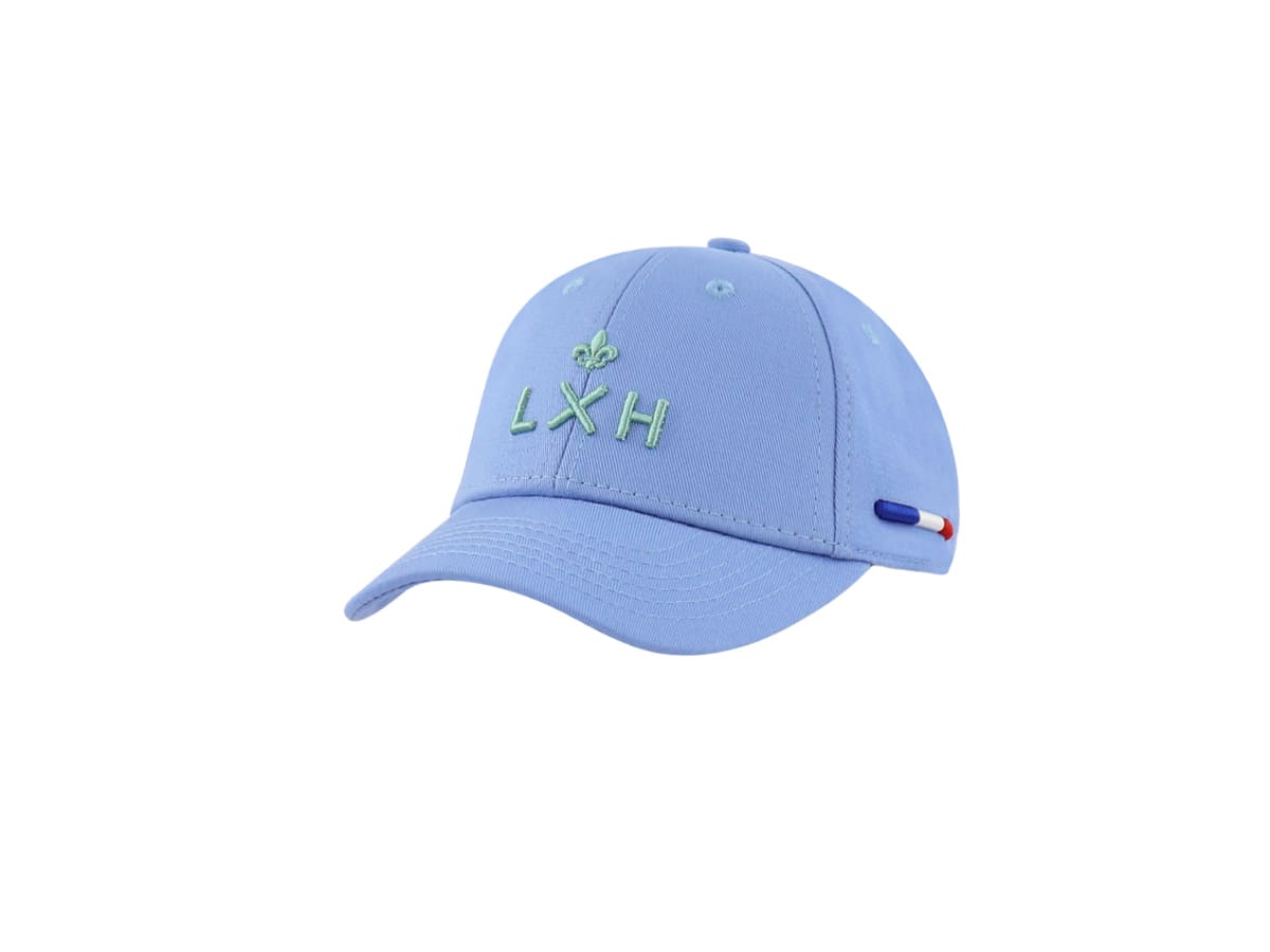 Casquette Bébé Bleu LXH Bébés Coton 1