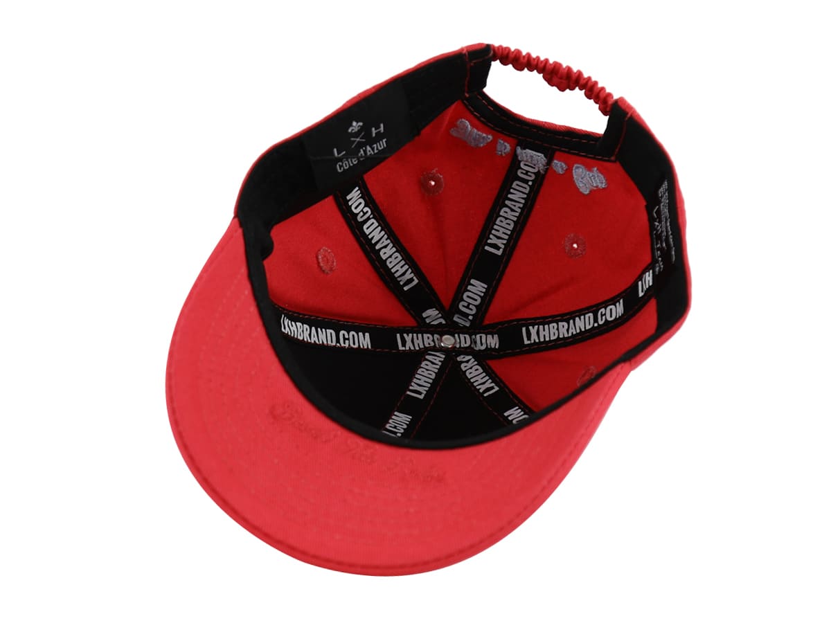 Casquette Bébé Rouge LXH Bébés Coton 11