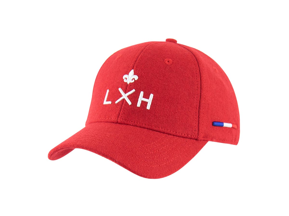 Casquette Feutrine Cerise LXH Megève Feutrine 1