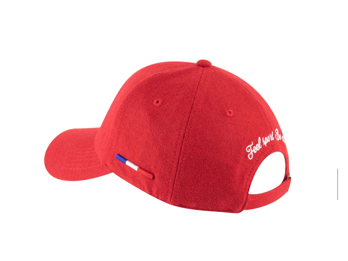 Casquette Feutrine Cerise LXH Megève Feutrine 3