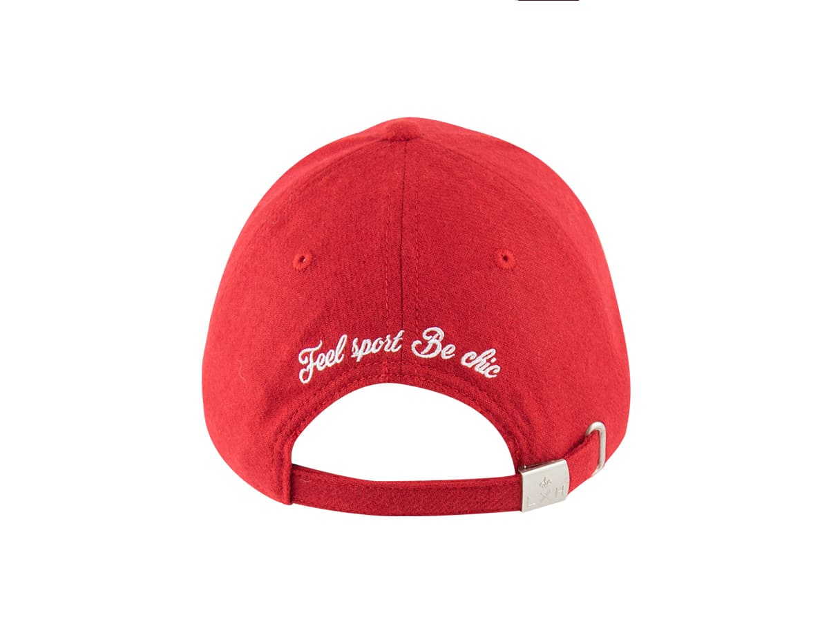 Casquette Feutrine Cerise LXH Megève Feutrine 4