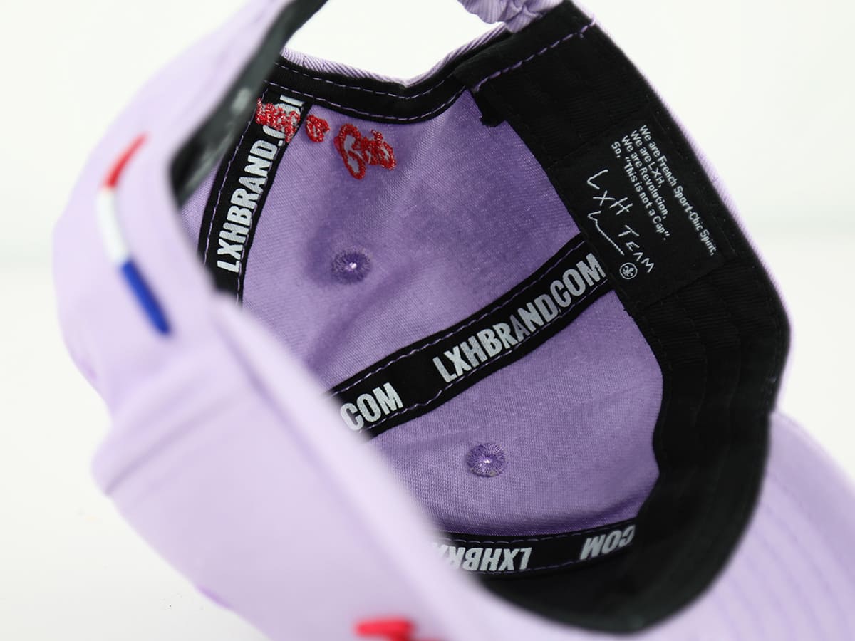 Casquette Bébé Lilas LXH Bébés Coton 12