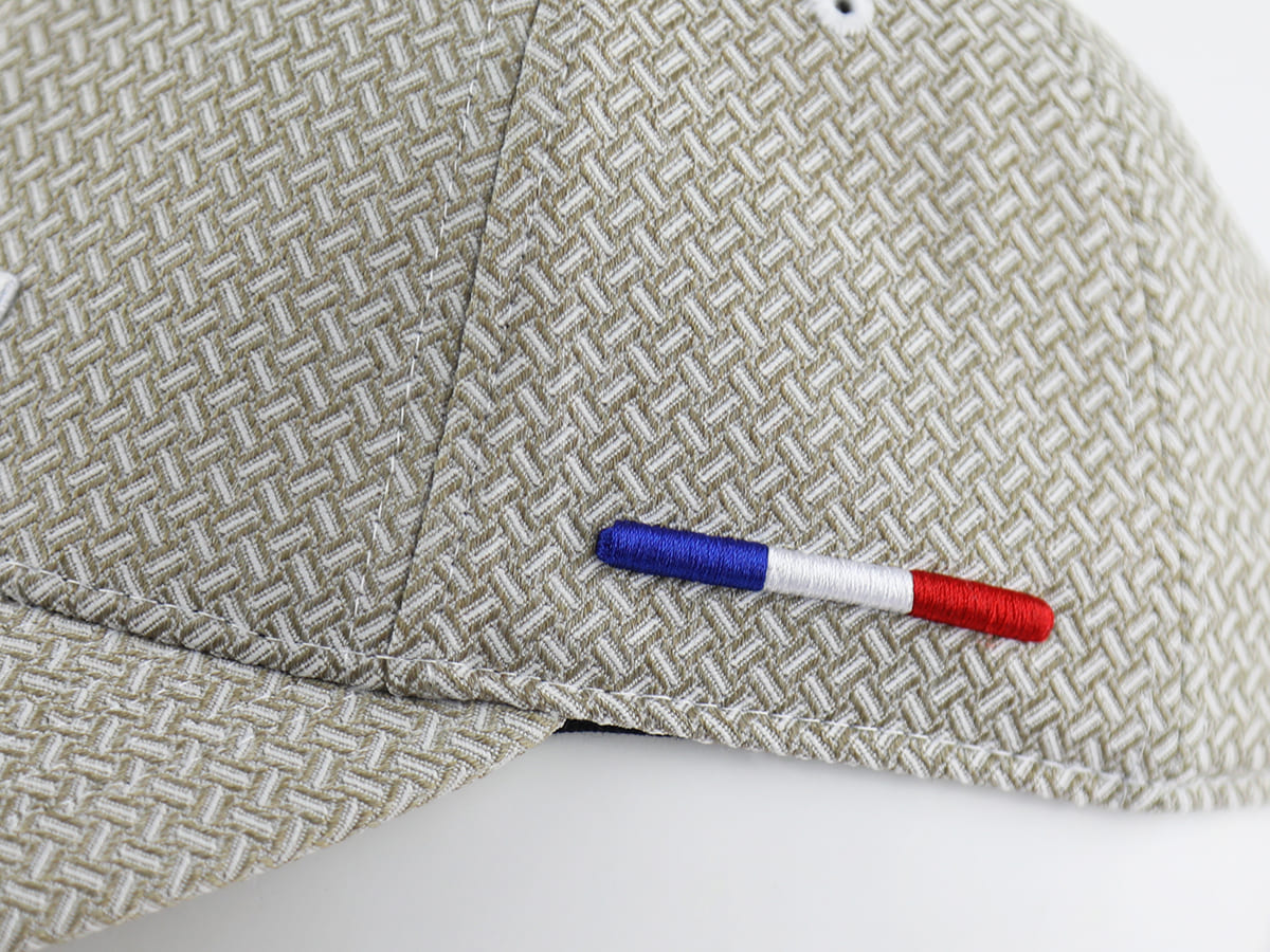 Casquette Motif Tissé Vert Olive LXH Athènes 9