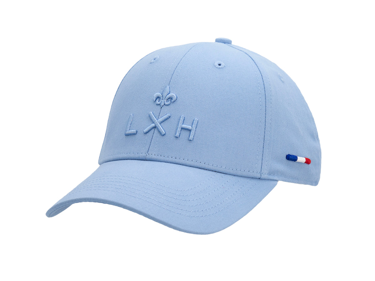 Casquette Héritage Coton Ton sur Ton Bleu Aérien