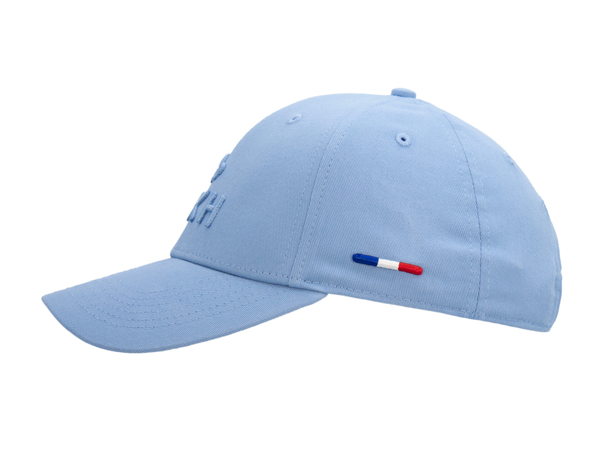 Casquette Héritage Coton Ton sur Ton Bleu Aérien