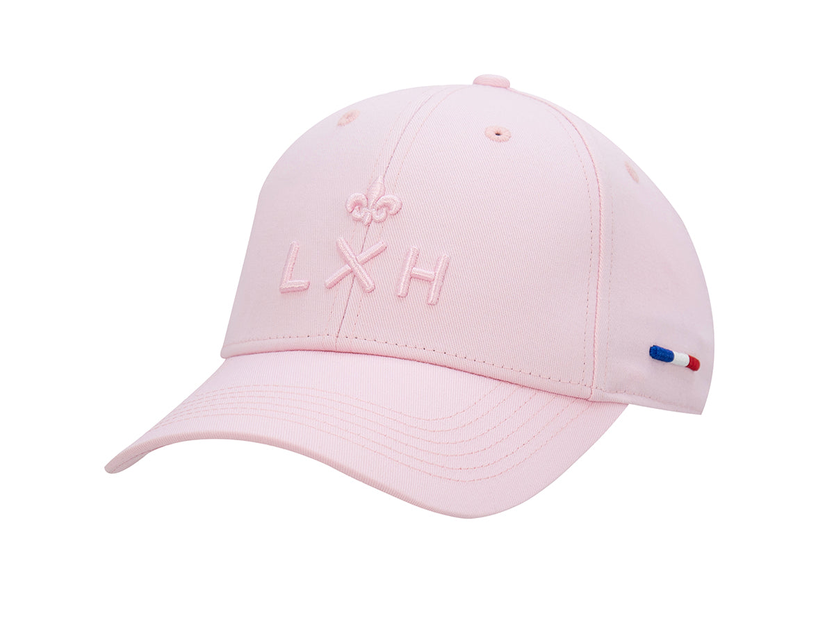 Casquette « Héritage » Coton Ton sur Ton Rose Cristal
