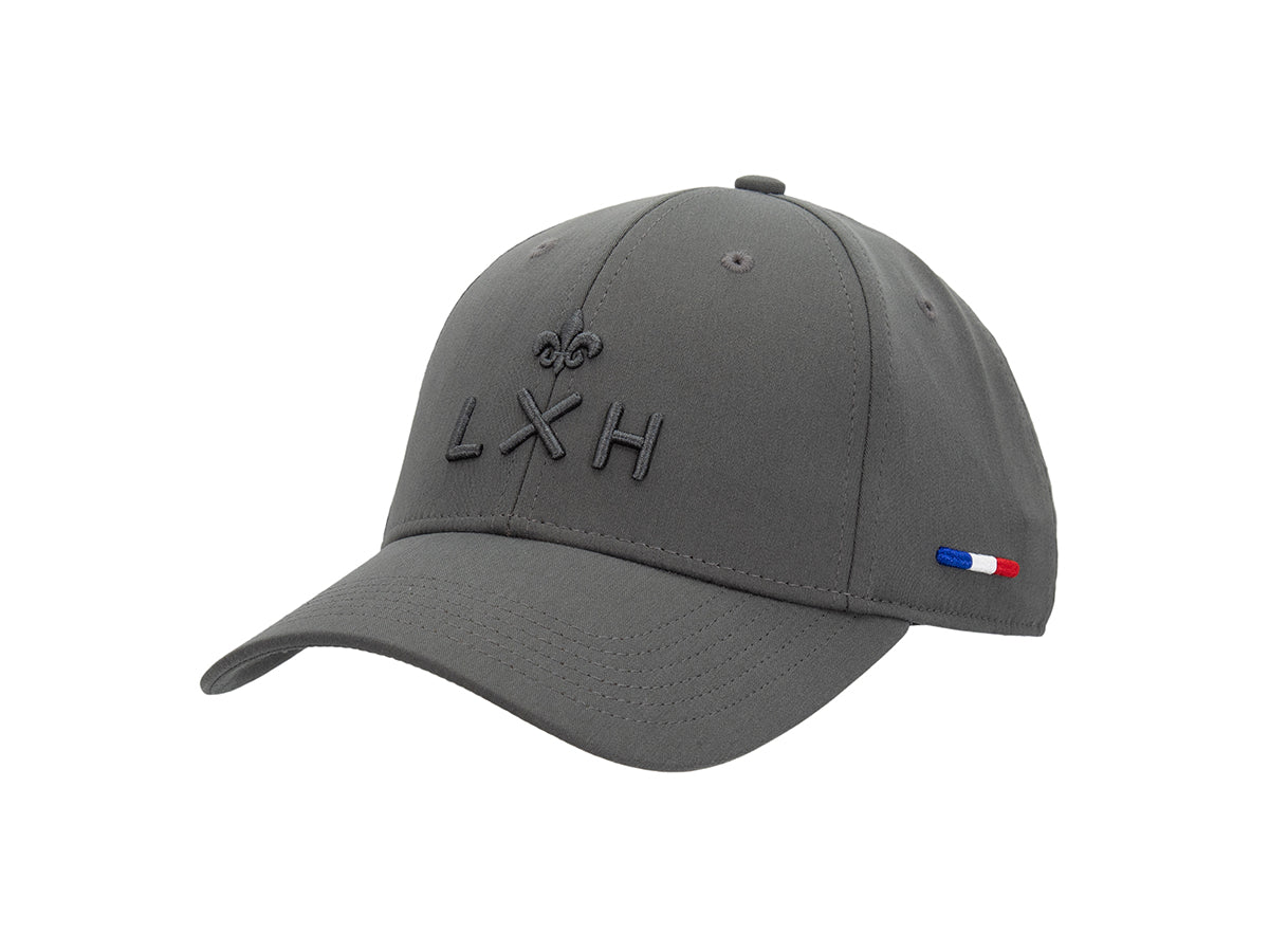 Dark Gray Heritage Tone-on-Tone Cotton Cap