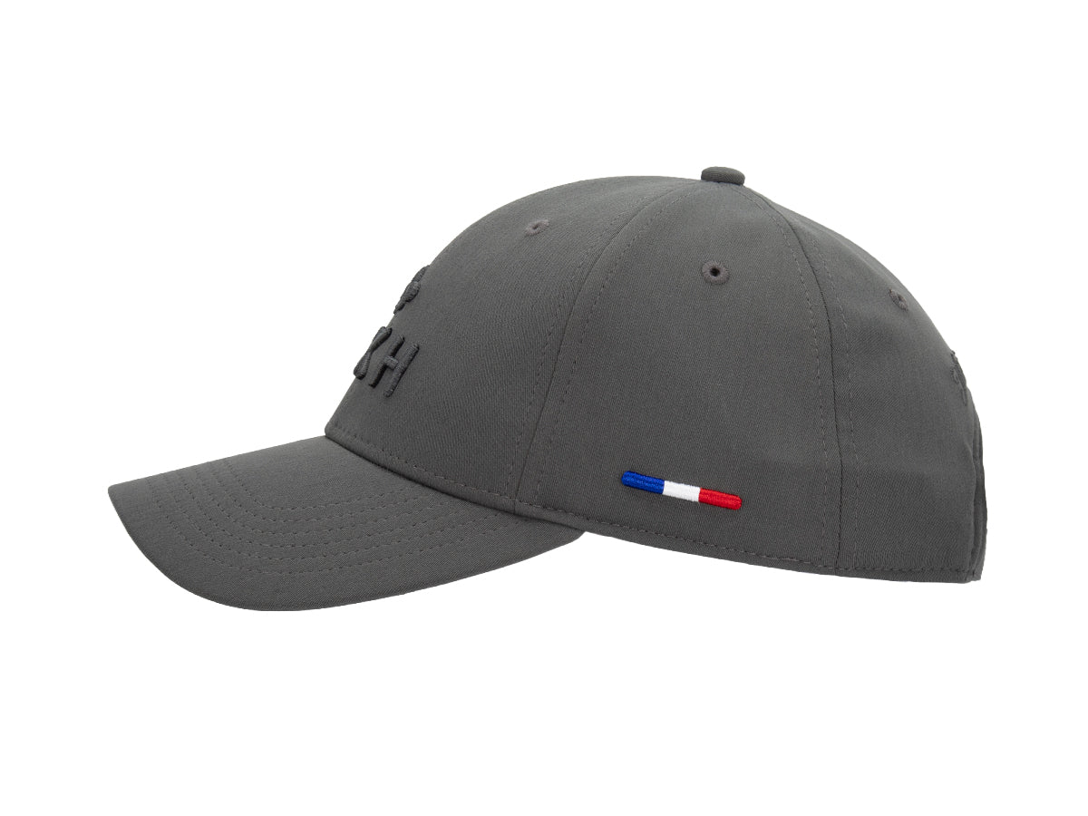Dark Gray Heritage Tone-on-Tone Cotton Cap