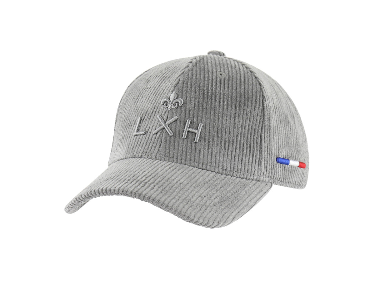 Full Grey Corduroy “Heritage” Cap