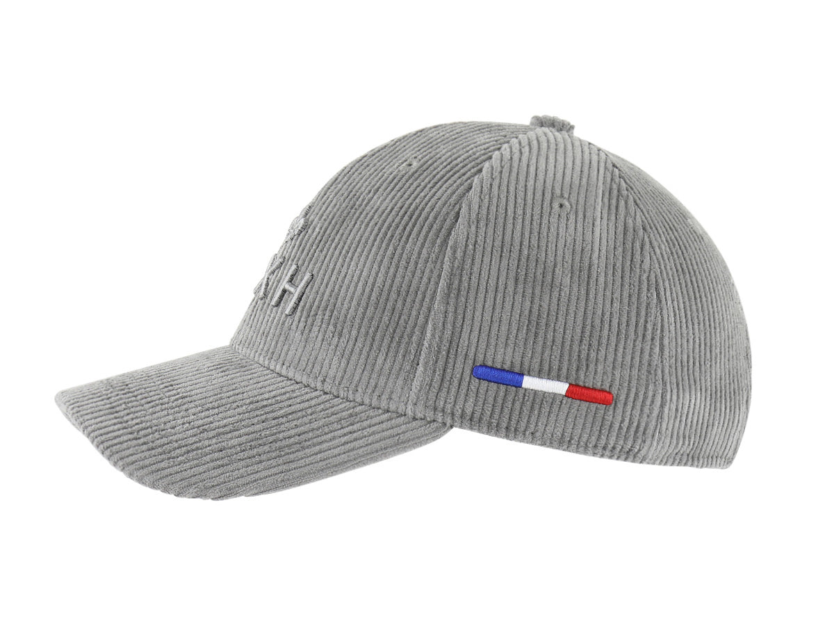 Full Grey Corduroy “Heritage” Cap