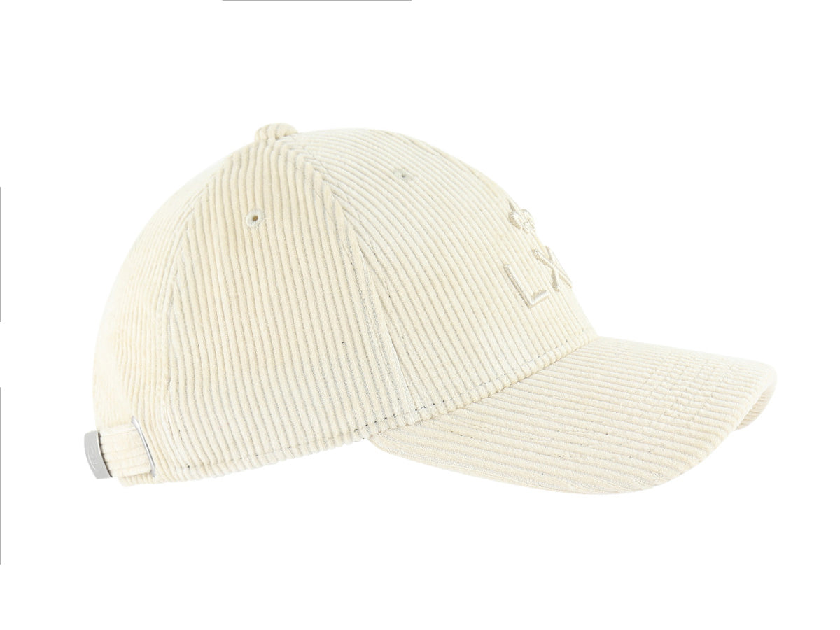 Ivory Tone-on-Tone Corduroy “Heritage” Cap