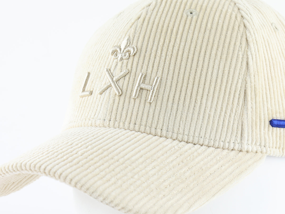 Ivory Tone-on-Tone Corduroy “Heritage” Cap
