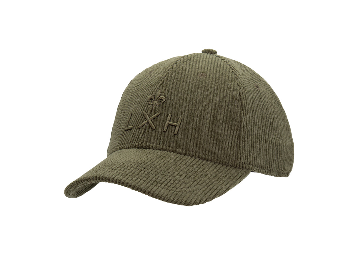 Khaki Corduroy Tone-on-Tone Heritage Cap