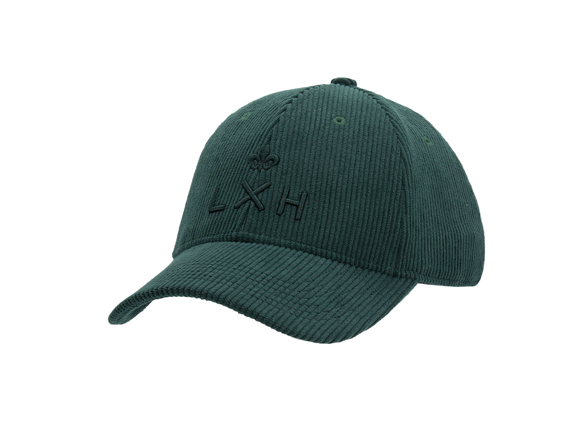 Forest Green Corduroy Tone-on-Tone Heritage Cap