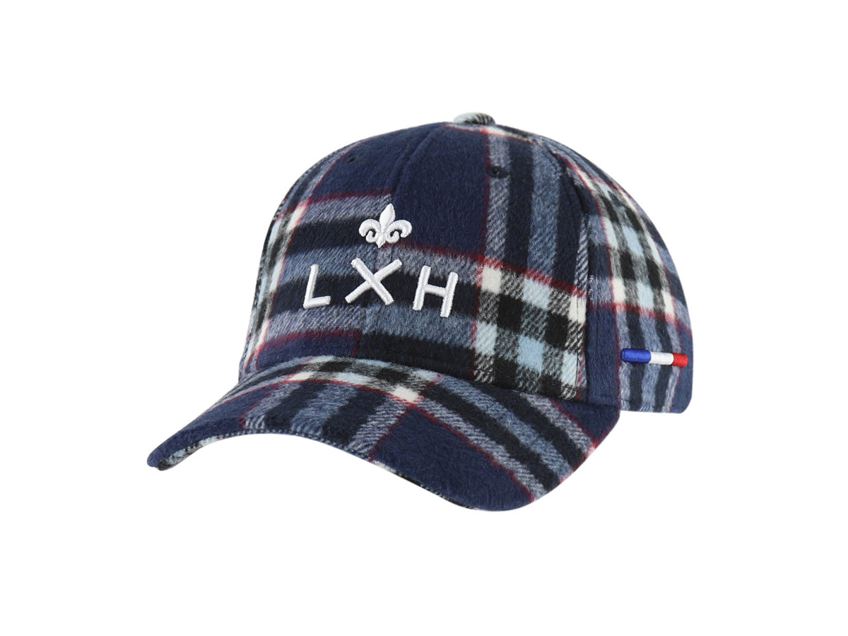 Casquette « Héritage » Tartan Bleu Marine
