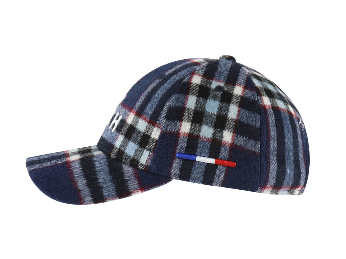 Casquette « Héritage » Tartan Bleu Marine