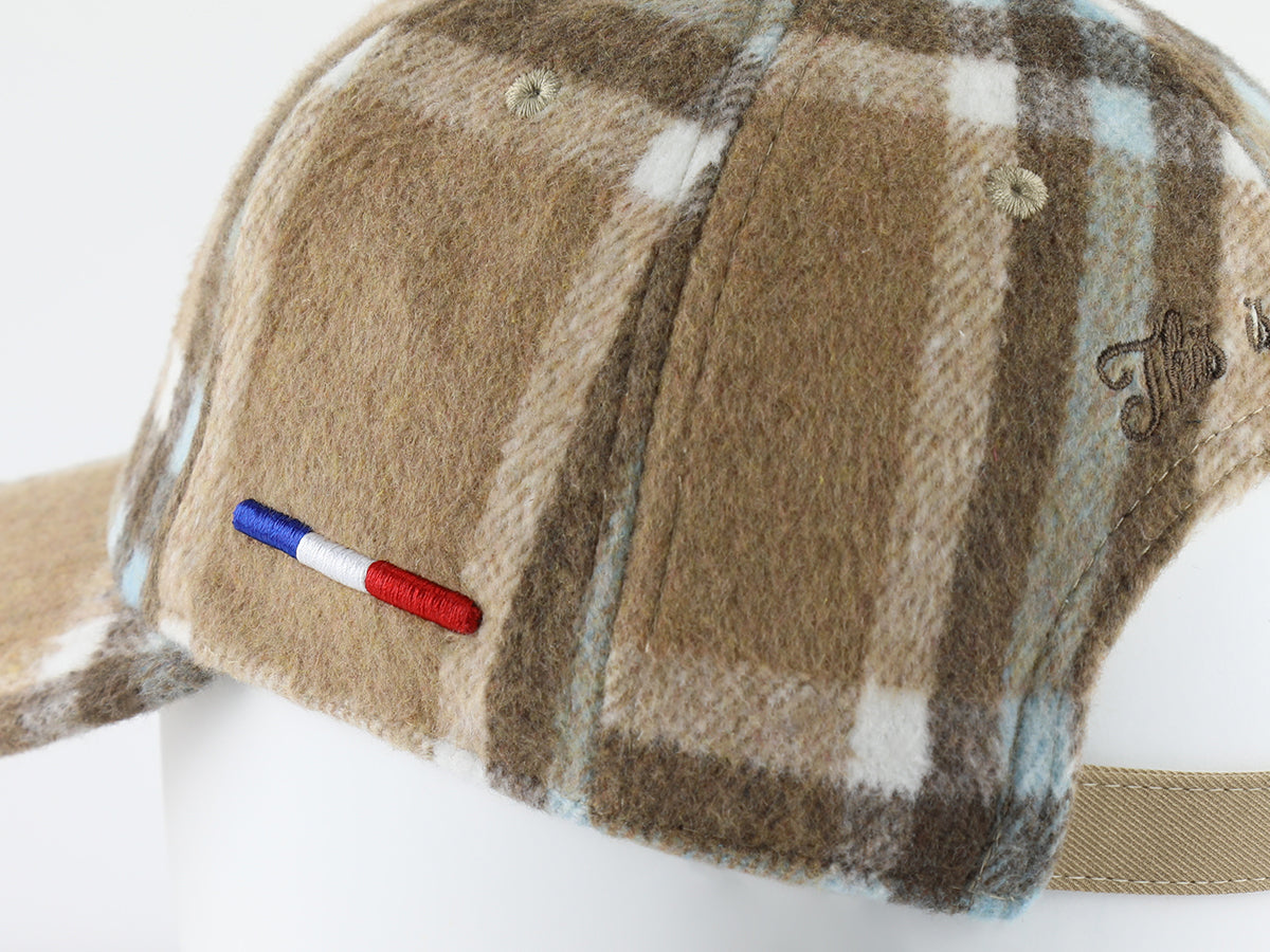 Casquette « Héritage » Tartan Camel