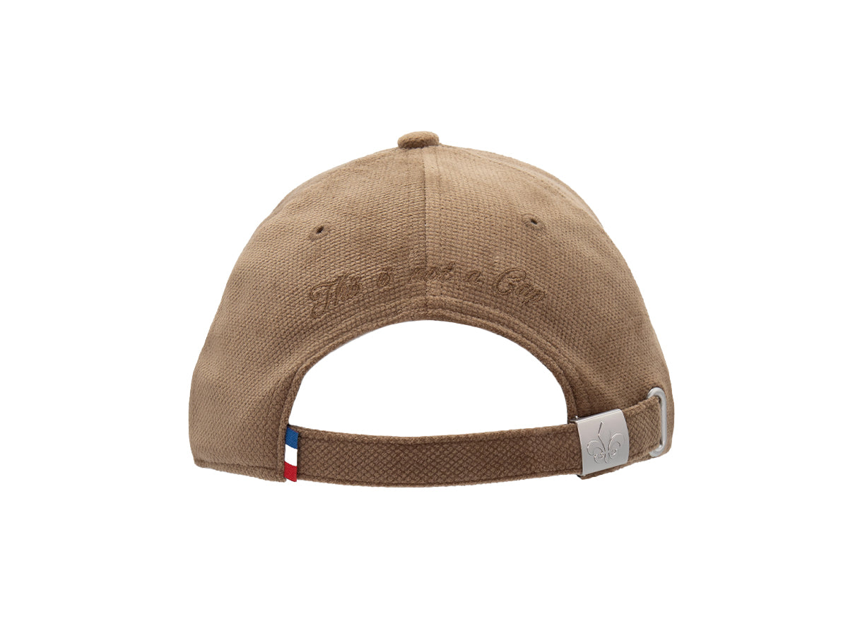 Heritage Peach Skin Tone-on-Tone Cap Brown