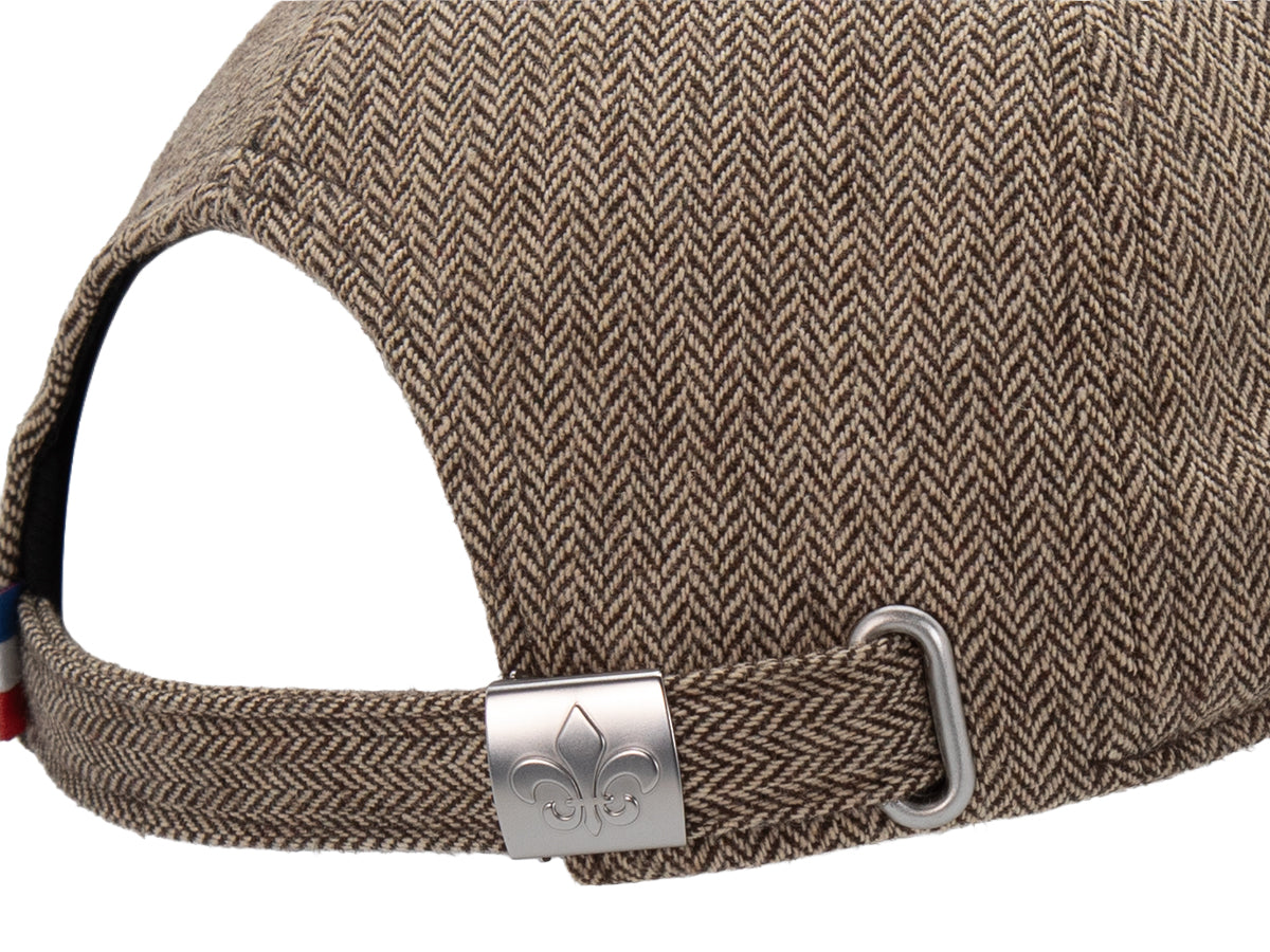 Brown Chevron Beret