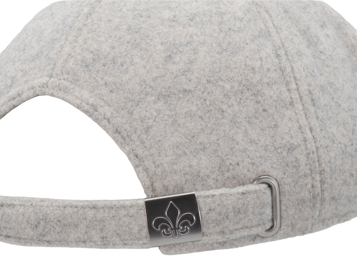 Grey Felted Beret
