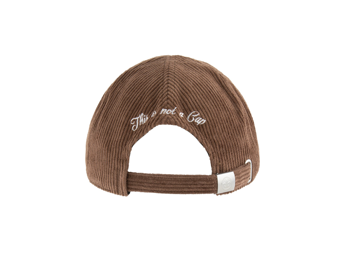 Béret Velours Côtelé Marron