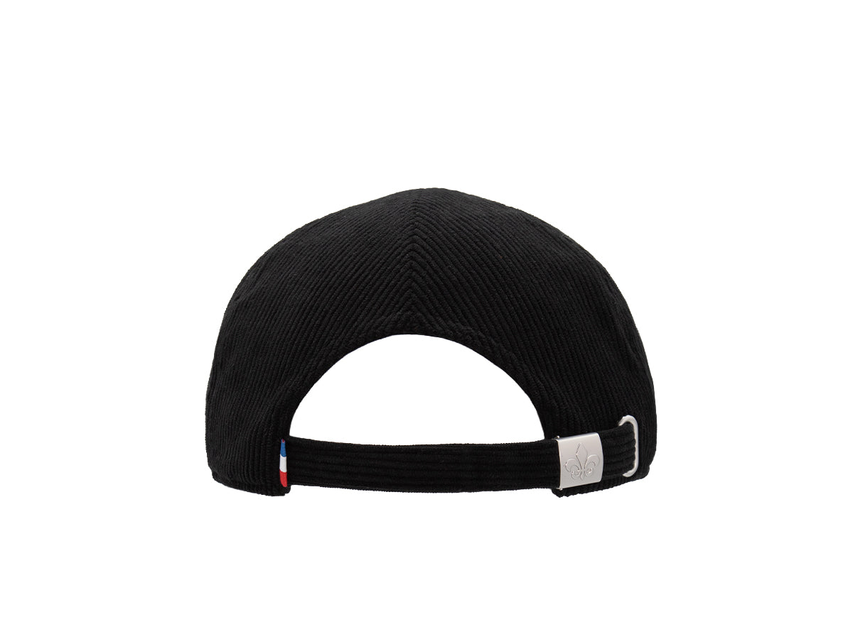 Black Corduroy Beret