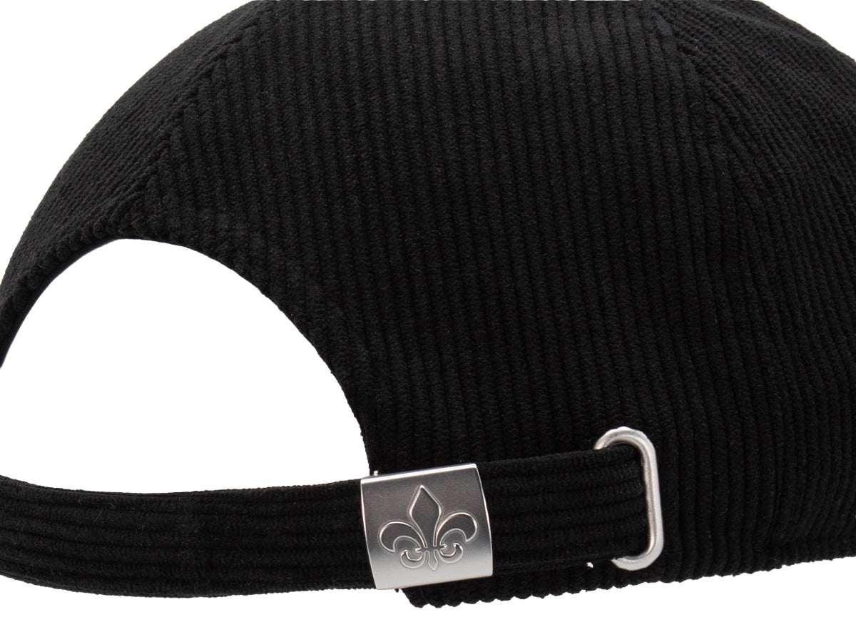 Black Corduroy Beret