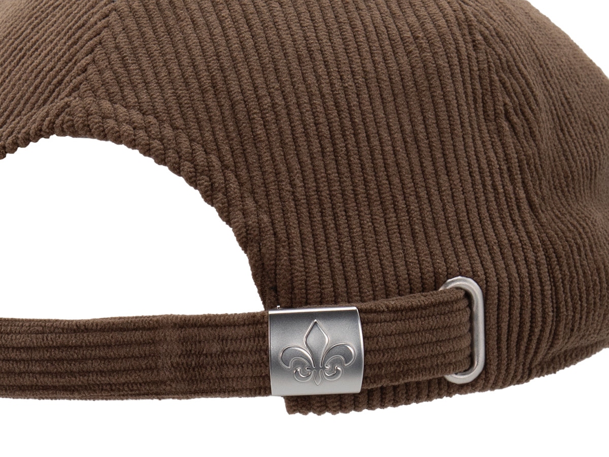 Brown Corduroy Beret