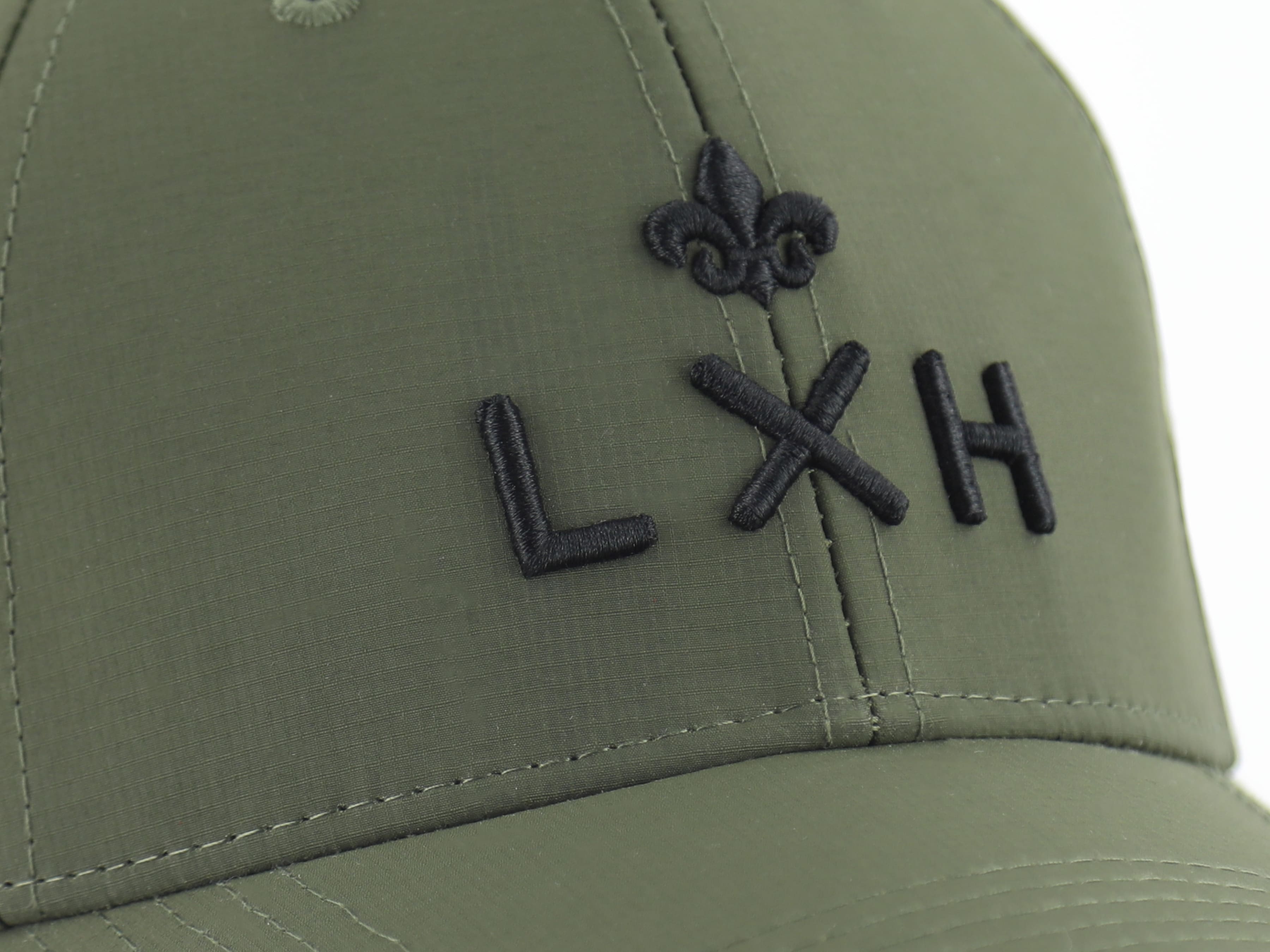 "Heritage" Nylon Cap Without Stripe Khaki