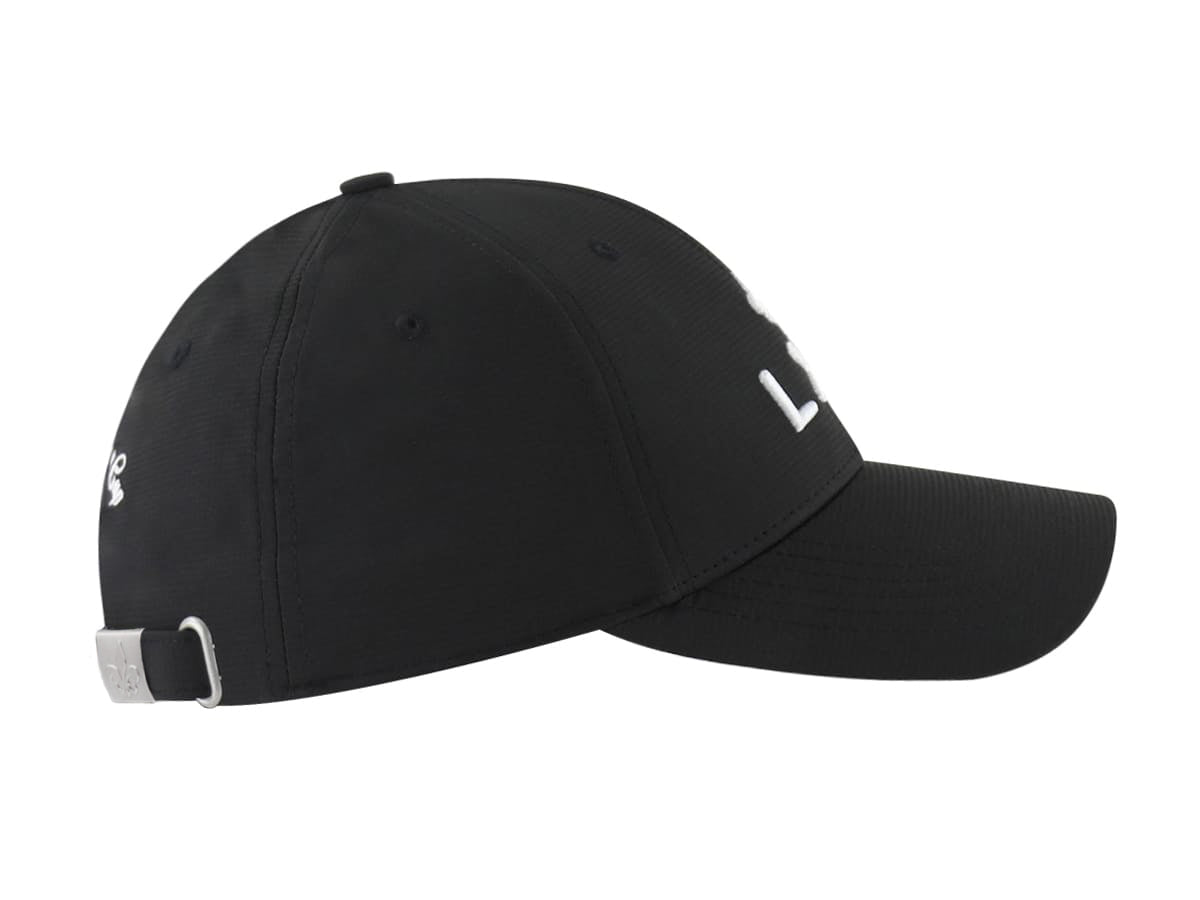 "Heritage" Nylon Cap, No Stripe, Black