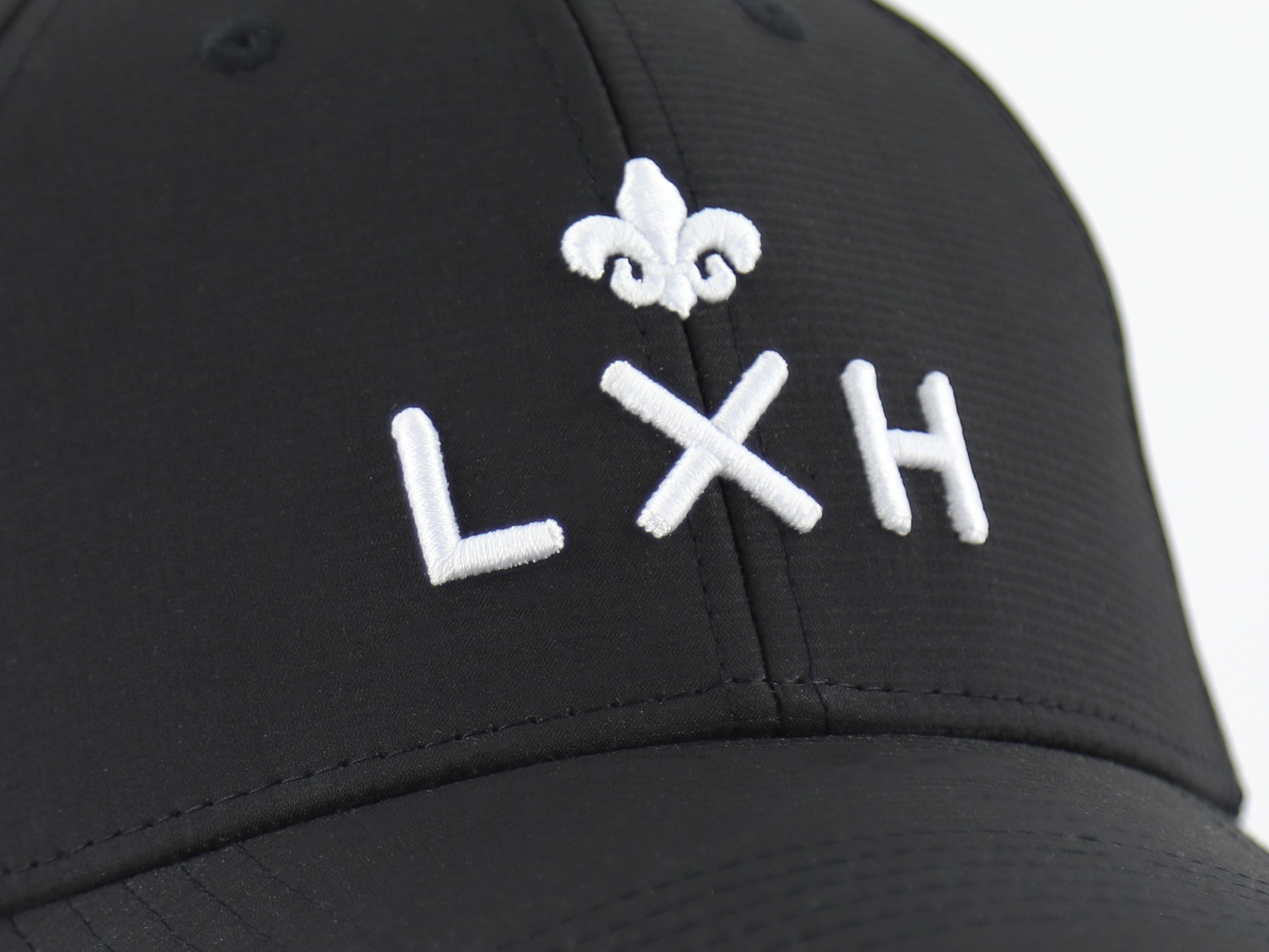 "Heritage" Nylon Cap, No Stripe, Black