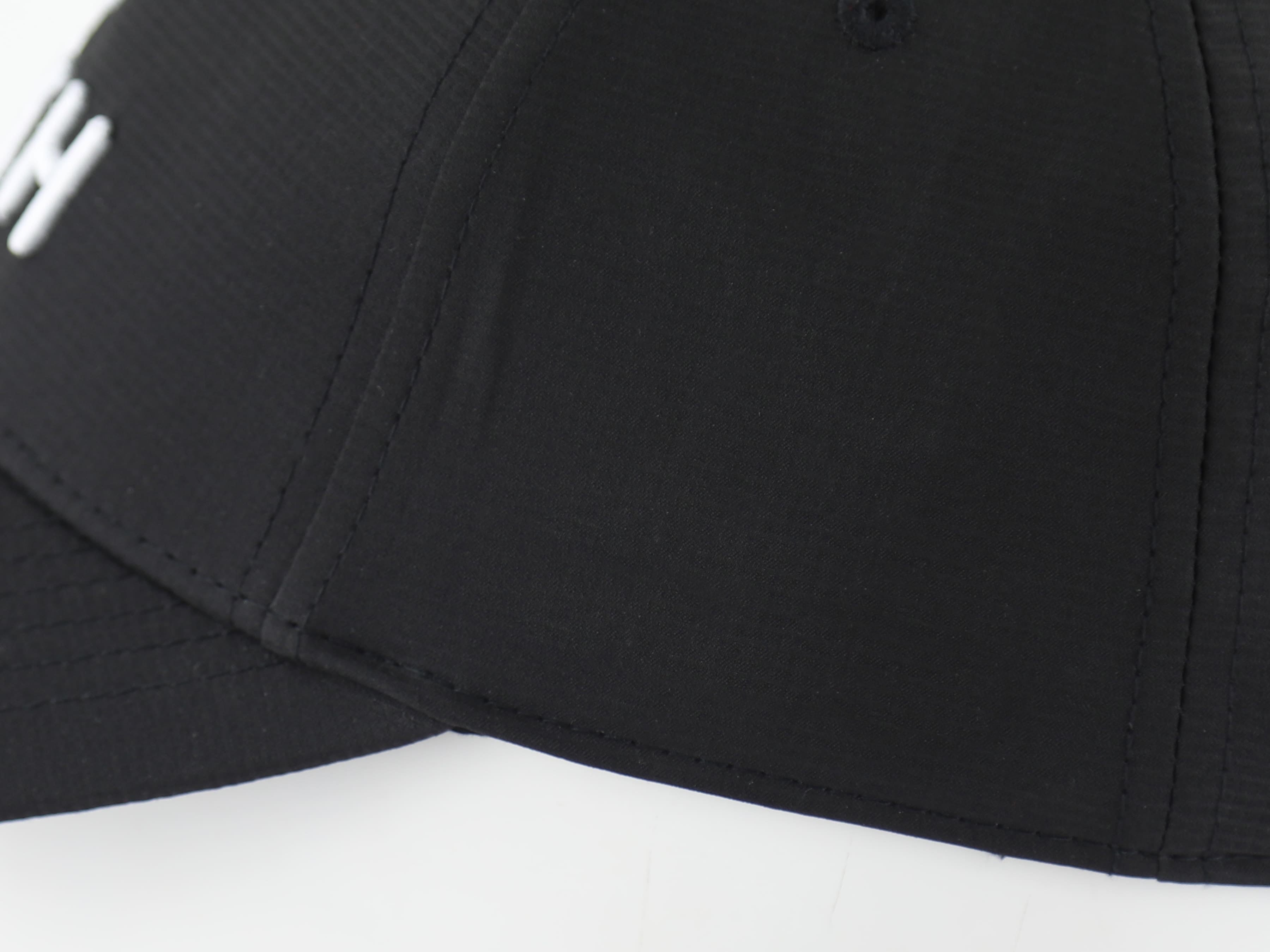 "Heritage" Nylon Cap, No Stripe, Black