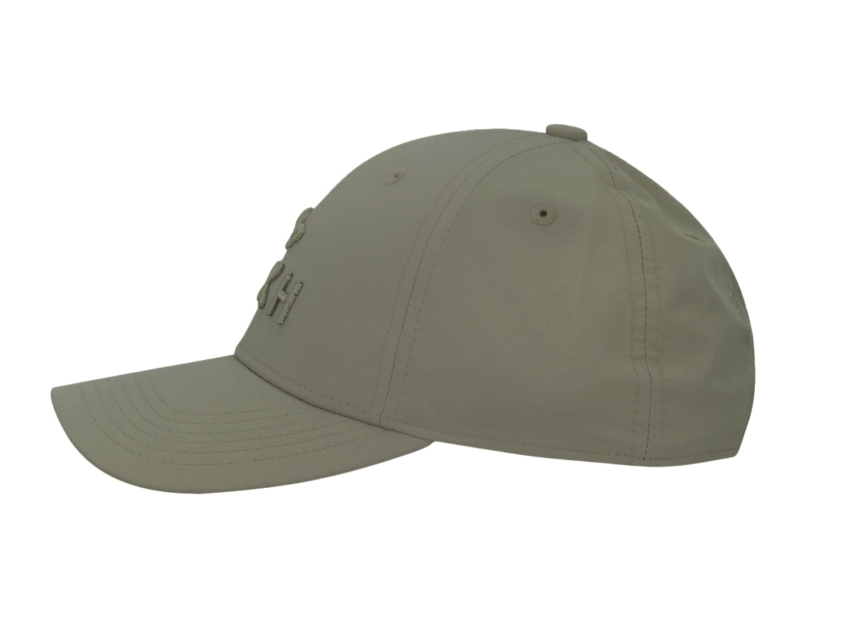 Tone-on-Tone Nylon “Heritage” Cap in Olive Green