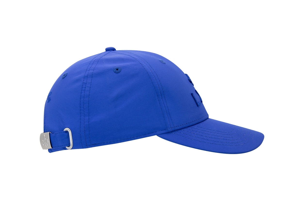 Casquette « Héritage » Nylon Ton sur Ton Bleu Cobalt