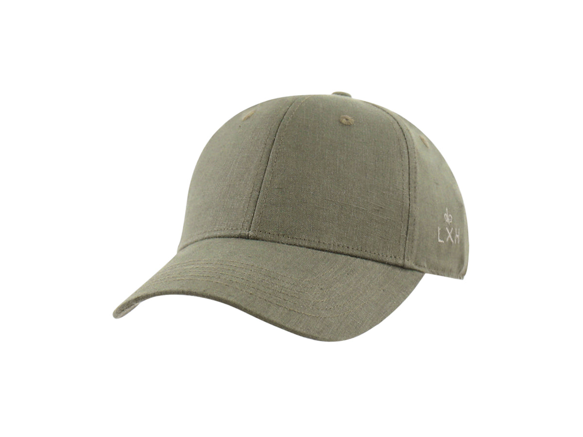 Linen Khaki “DNA” Cap