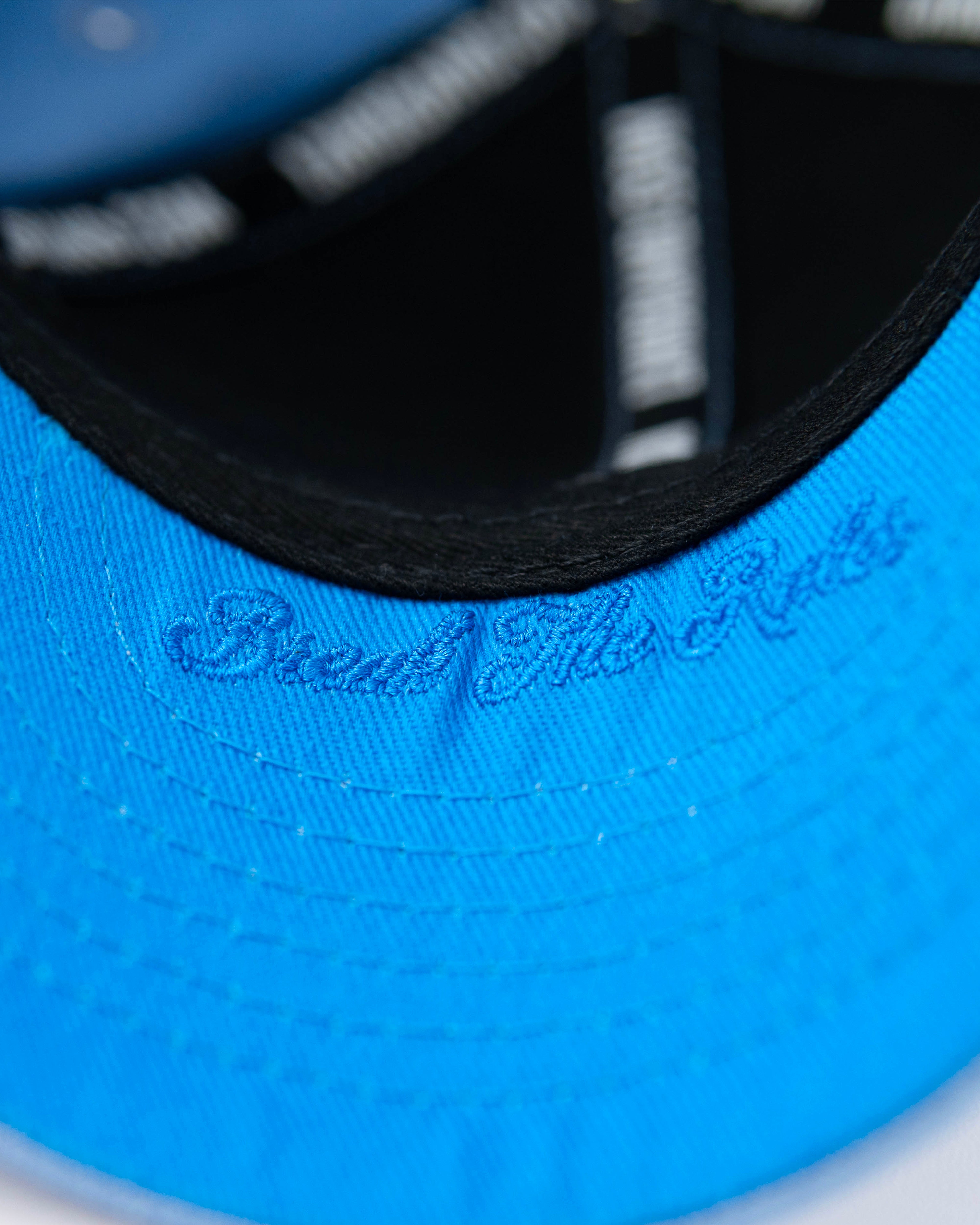 “Heritage” Baby Cap Cotton Pop Sky Blue