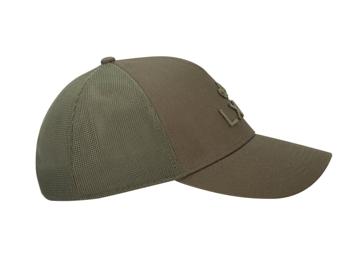 Casquette « Évasion » Ton sur Ton Coton Kaki