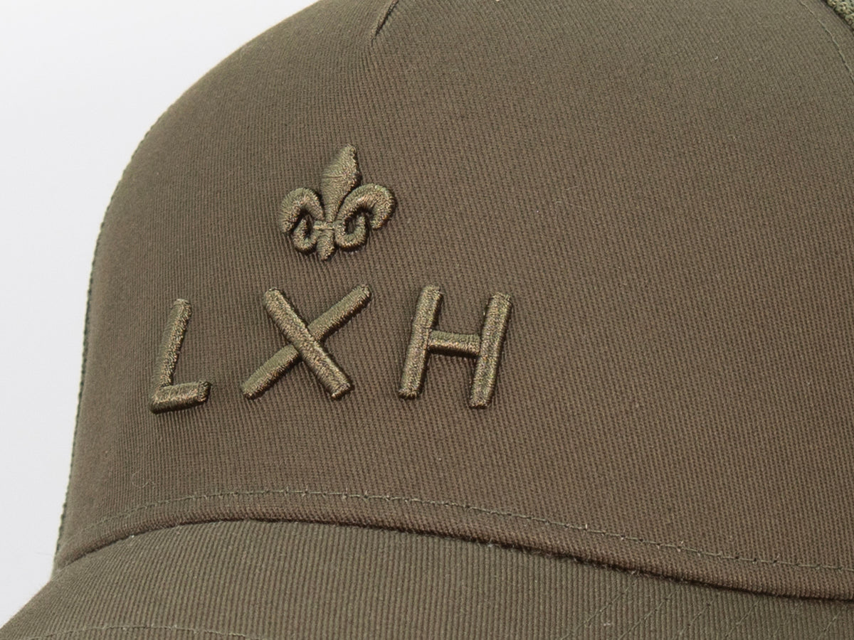Casquette « Évasion » Ton sur Ton Coton Kaki